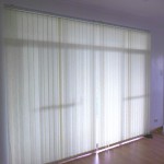 Fabric Vertical Blinds for Sliding Glass Door at Pasay City, Philippines