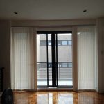 Fabric vertical blinds