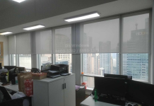 roller shades for workplace