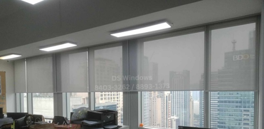 roller shades for workplace